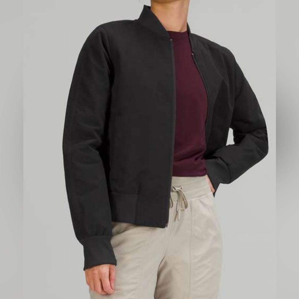 Lululemon Non Stop Reversible Bomber Jacket | Size 4